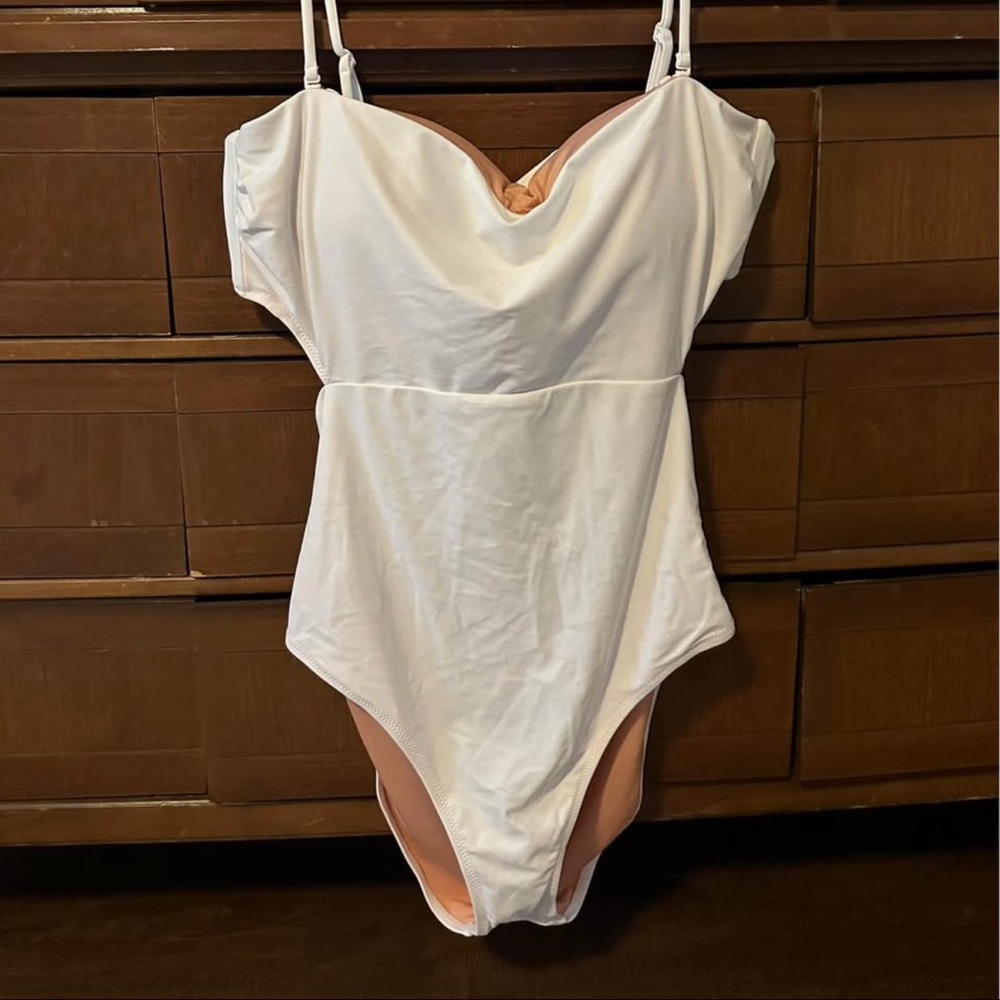 White J. Crew Bathing Suit